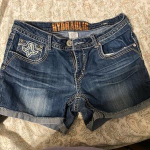 Like new size13/14 Hydraulic denim shorts